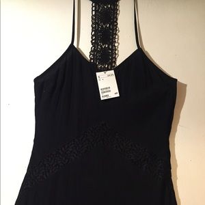 Black Long Fringe Dress